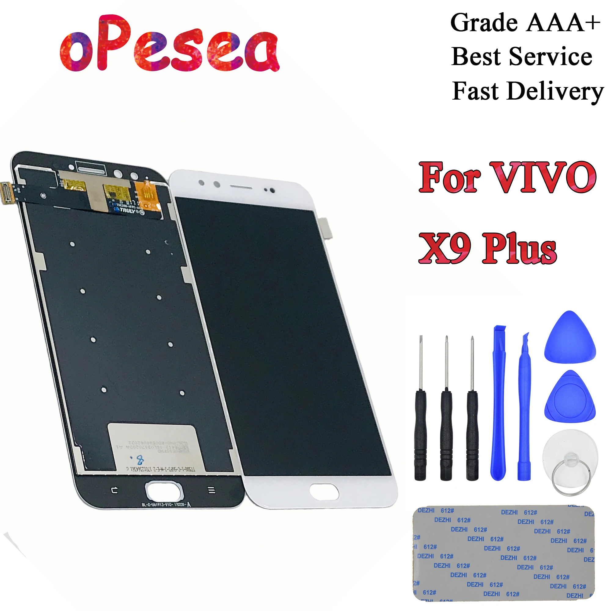 oPesea 5.88'' For VIVO X9 Plus LCD Display Panel Touch Screen Digitizer Assembly Replacement Parts | Мобильные телефоны и