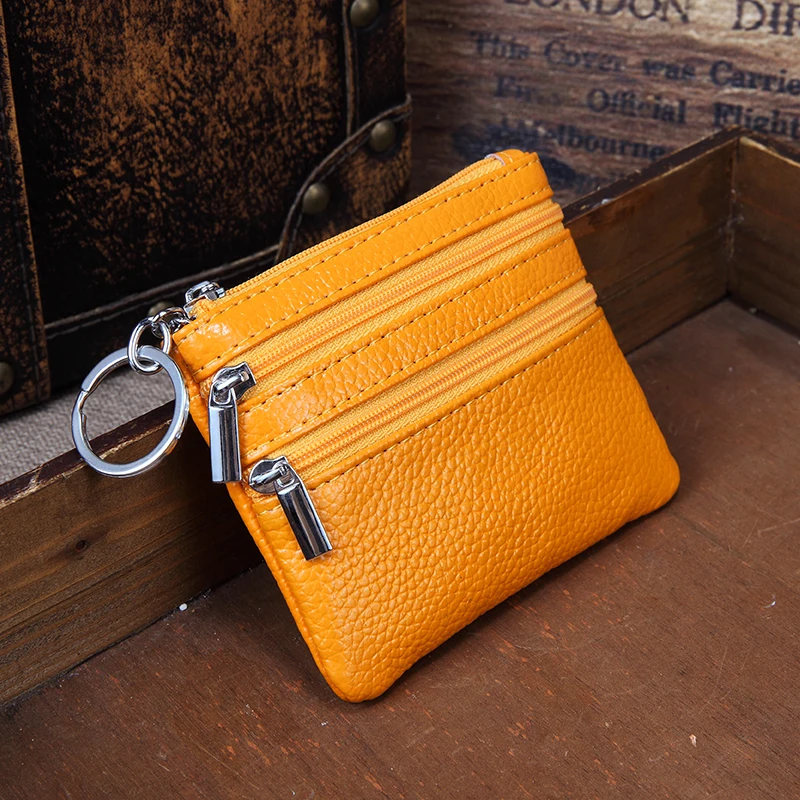 Женский кошелек и кошельки из 2019 натуральной кожи для мелочи женский маленький