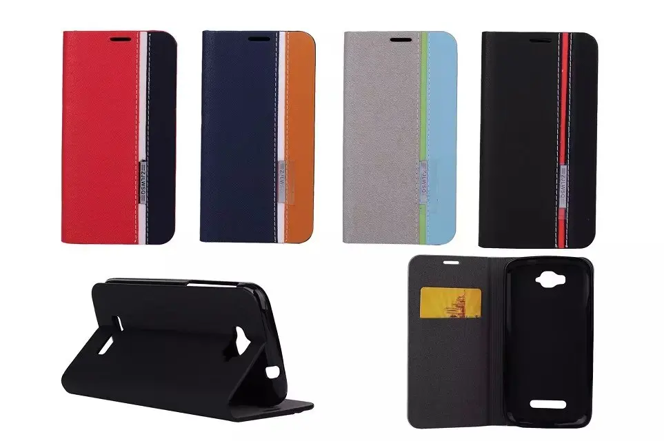 Чехол для Alcatel One Touch Pop C7 C 7 OT 7040 7040D OT-7040 OT-7041 7041X 7041D кожаный чехол с откидной крышкой