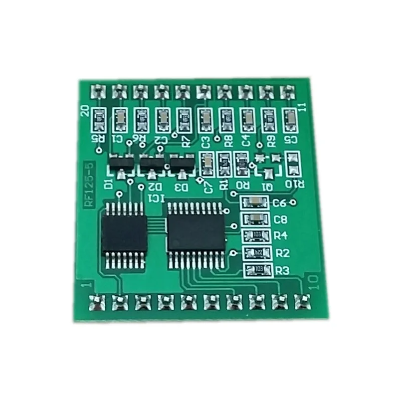 5 канальный 10 многоканальный rfid карта 125 кГц модуль считывания с антенной