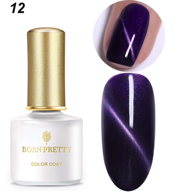 BP-TM04 BORN PRETTY 6 мл Гель-лак для ногтей кошачий глаз магнитный лак для ногтей замачиваемый УФ-Гель-лак эффект кошачьих глаз базовое верхнее покрытие - Цвет: BP-TM04