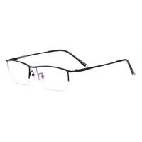 reven jate glasses half rim eyeglasses titanium frame optical lens prescription eye glasses frame eyewear