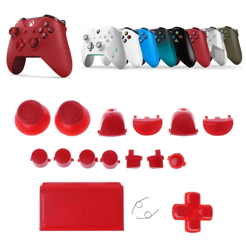 Полный набор запасных частей Кнопки для контроллера PlayStation 4 Dualshock PS4 PRO JDM JDS 040 R2 L2 R1