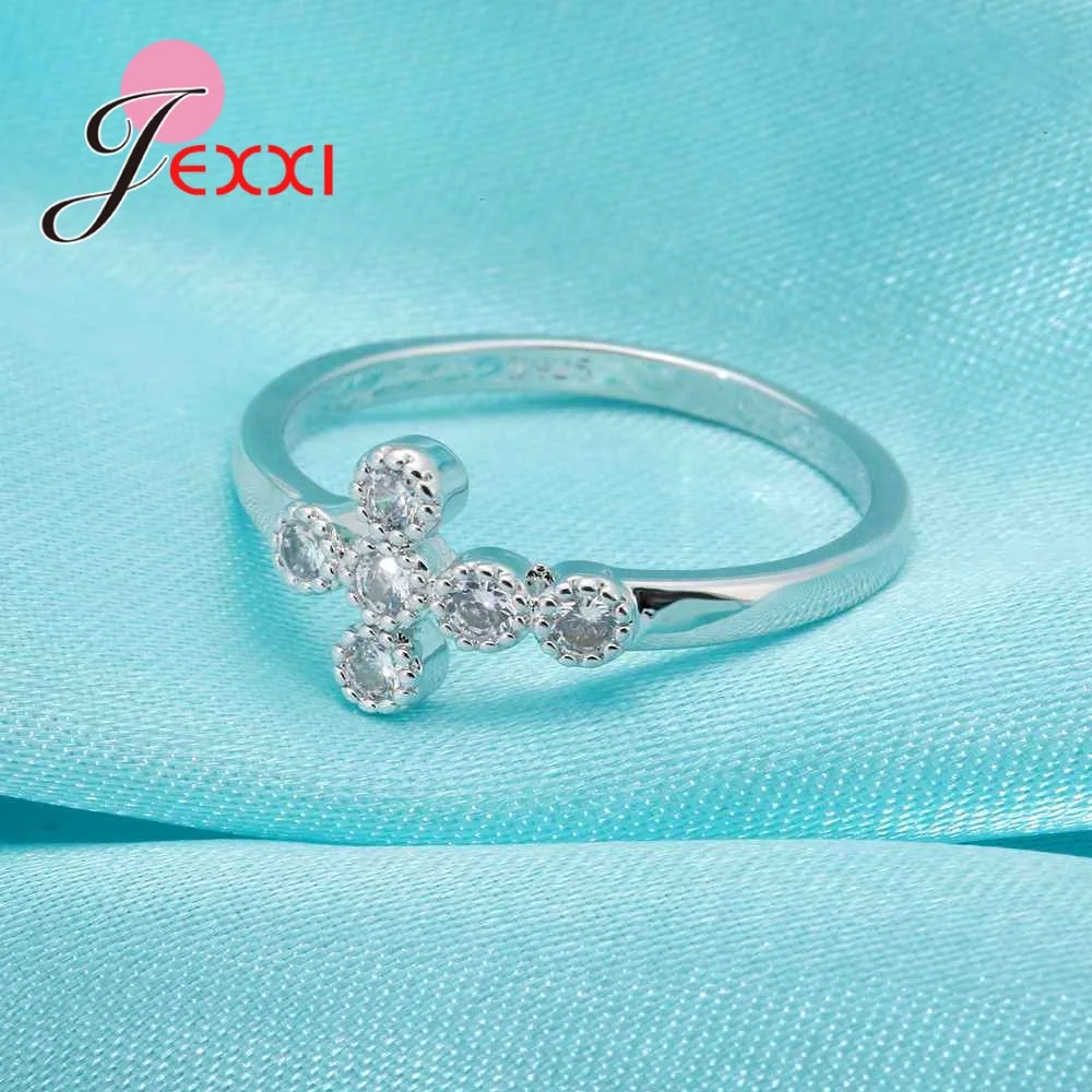 Lower Price Hot sale Cross Rings High Quality Silver Simple Plain Wedding Band For Men And Women Propose | Украшения и аксессуары