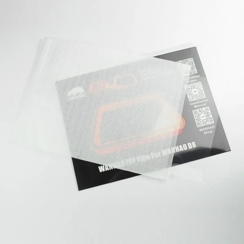 Оригинальный 3D принтер WANHAO запасные части пленка Wanhao D8 FEP Дубликатор 8 бак из