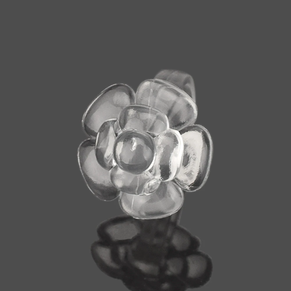 Флакон для гель-лака ногтей в форме цветка розы демонстрационное кольцо