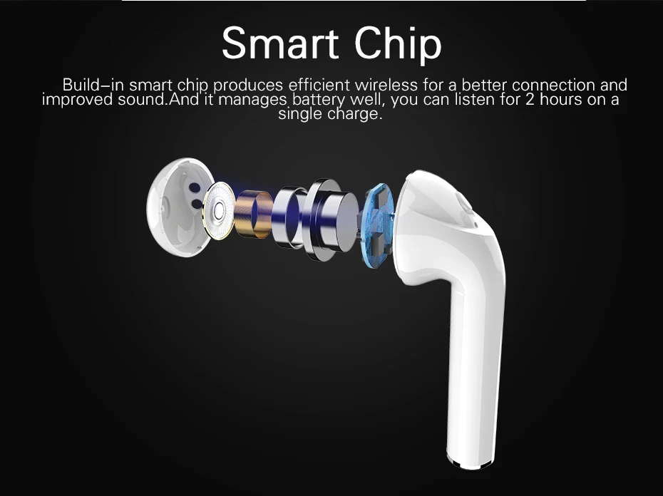 Langsdom T7 Bluetooth наушники для airpods вкладыши True Беспроводной наушники для телефона Bluetooth V4.2 стерео блютуз Наушники для Мобильный телефон Fone де ouvido
