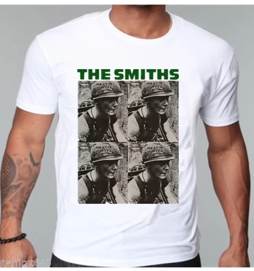 Фото Модные мужские футболки The Smiths с принтом мяса футболка коротким рукавом 100% хлопок топы|Мужские футболки| |