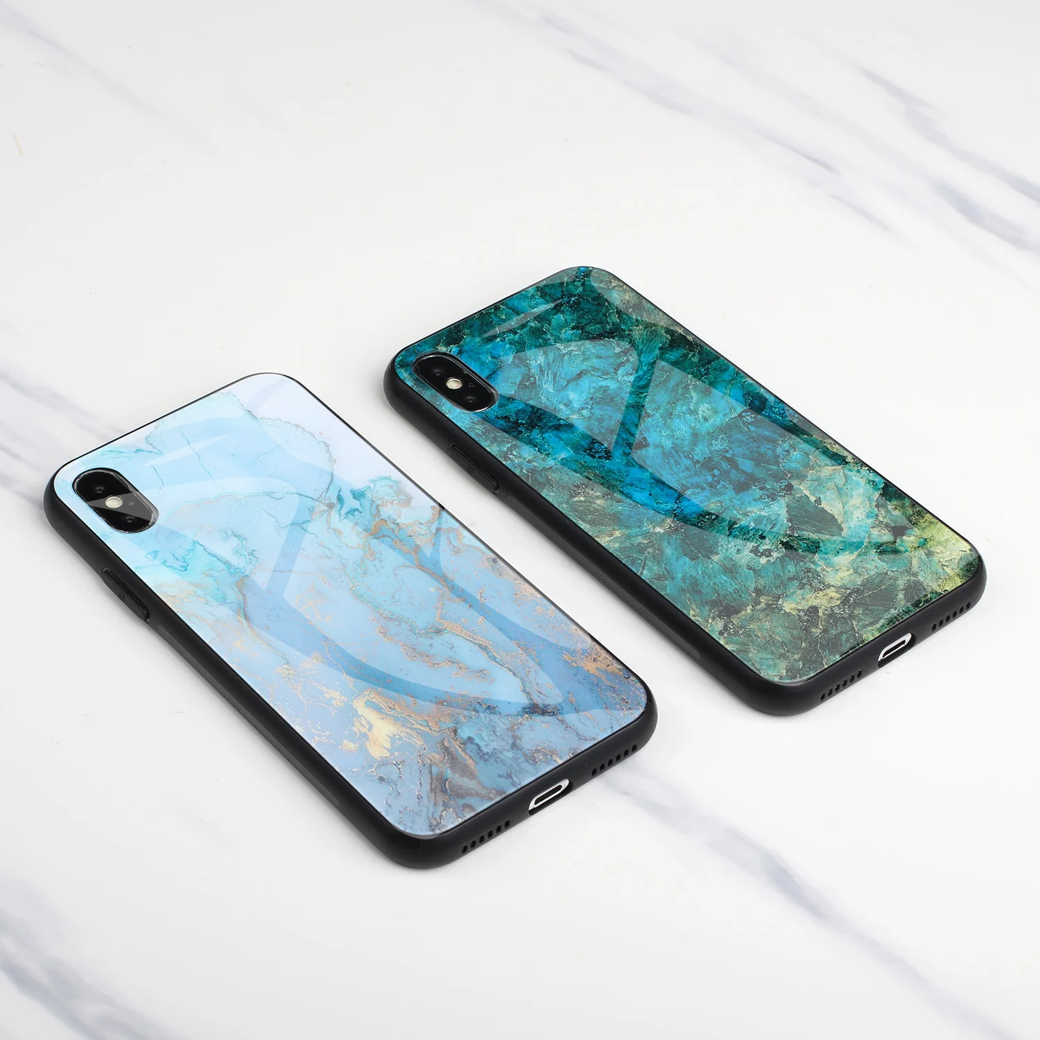 Мраморный стеклянный чехол для Samsung Galaxy Note 10 10Pro S10E S9 S8 S10 Plus M10 M20 M30 A10 A20 A30 A50 A7 A8 A9 9 8 |