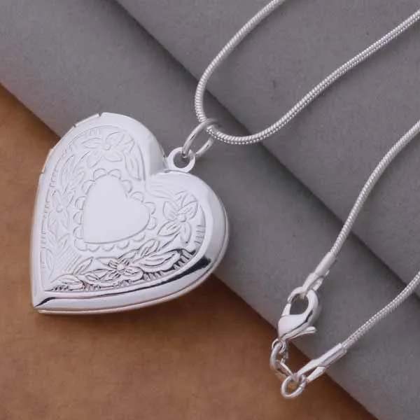 Серебряное ожерелье AN736 с подвеской|necklace usb flash drive|necklace portraitnecklace box |