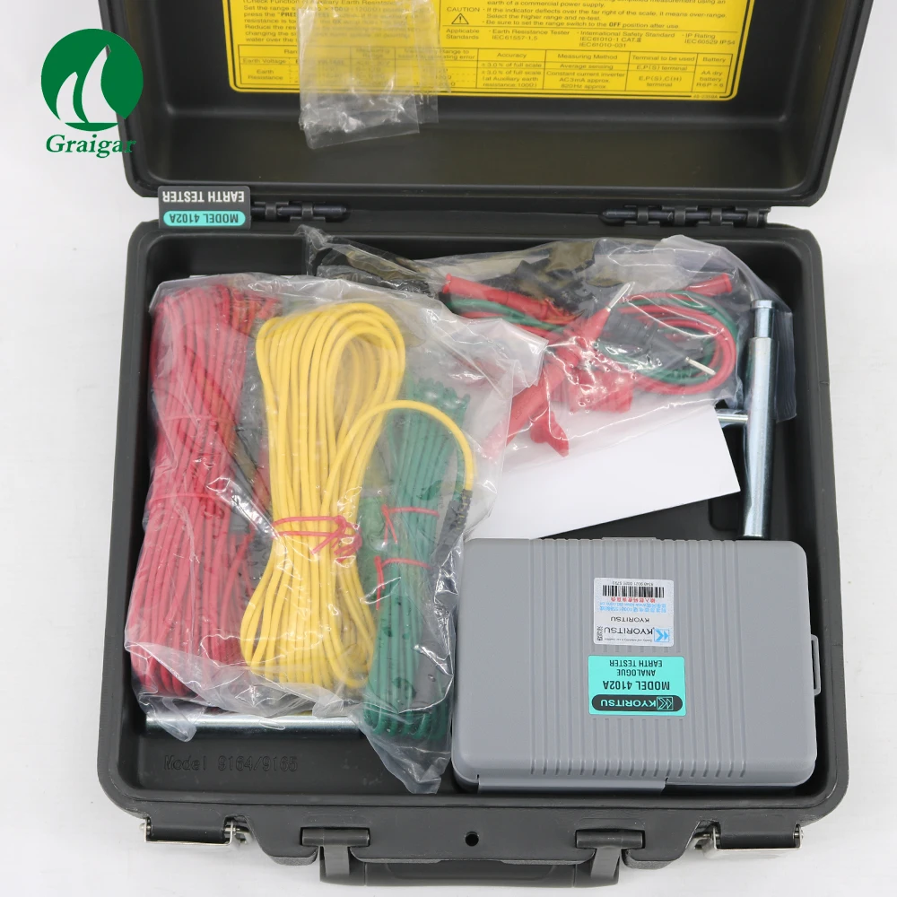 Resistance Meters Kyoritsu 4102A with Small and light weight Shock Resistant new case material | Инструменты