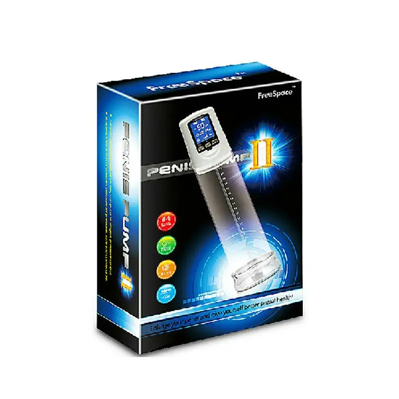 Увеличивающий насос для пениса Usb Перезаряжаемый автоматический СВЕТОДИОДНЫЙ