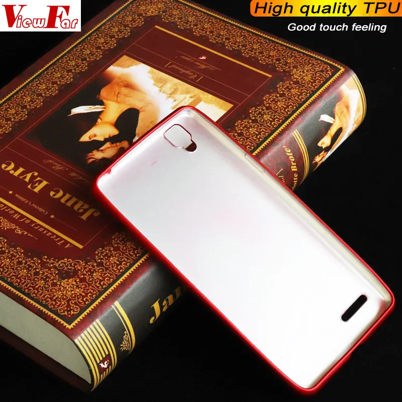 Viewfar Red Case For Oppo A35 F1 Cover Soft TPU Black Back Plastic Matte Gel Plain Funda Colors Anti Fall |