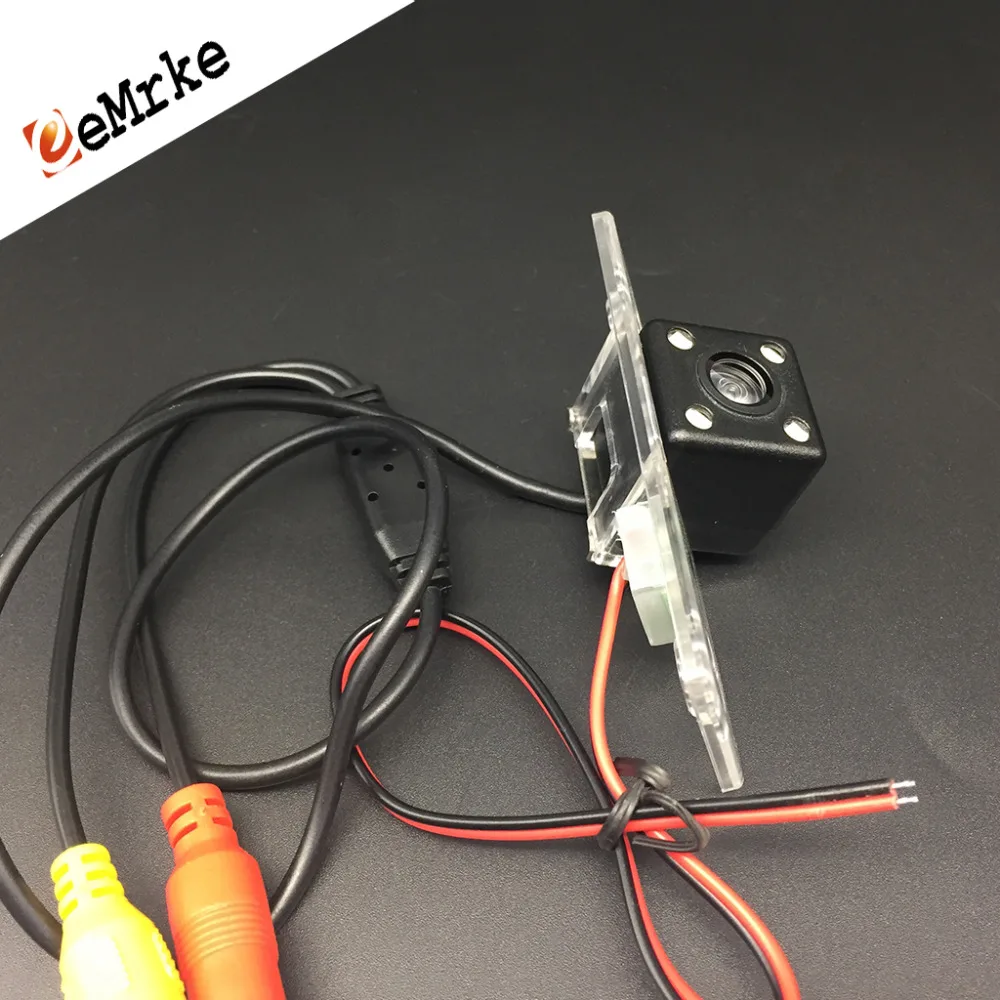 Светодиодная Автомобильная камера заднего вида и ночного видения HD CCD для Volkswagen VW