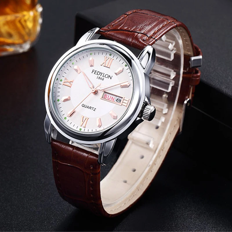 Relogio Masculinos кварцевые наручные часы модные роскошные нарядные для мужчин Hodinky