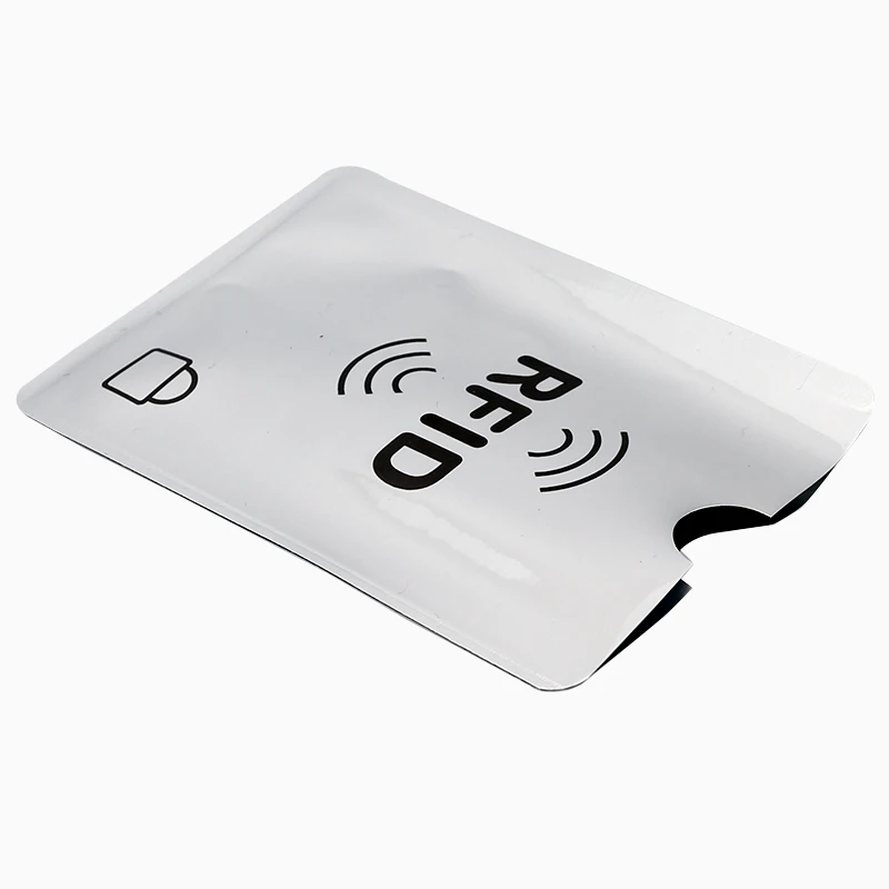 5 шт. Анти Rfid кошелек Блокировка ридер замок банк держатель для карт Id банковский чехол для карт Защита металлический кредитный держатель для карт Алюминий