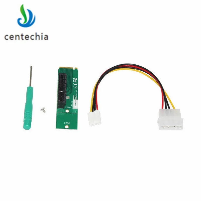 Centechia Новый адаптер NGFF M.2 к PCI E 4x переходная карта с разъемом M2 PCIE X4 конвертер для
