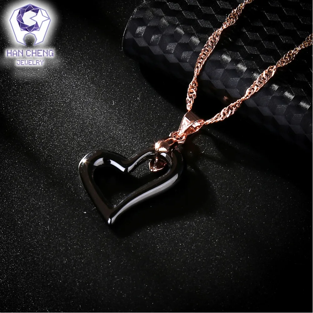 HanCheng Новая модная золотая цепочка ключицы циркония керамические ожерелья и