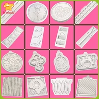 lxyy diy cake assembly decorative mould clock shoes pearl clothing lines mold