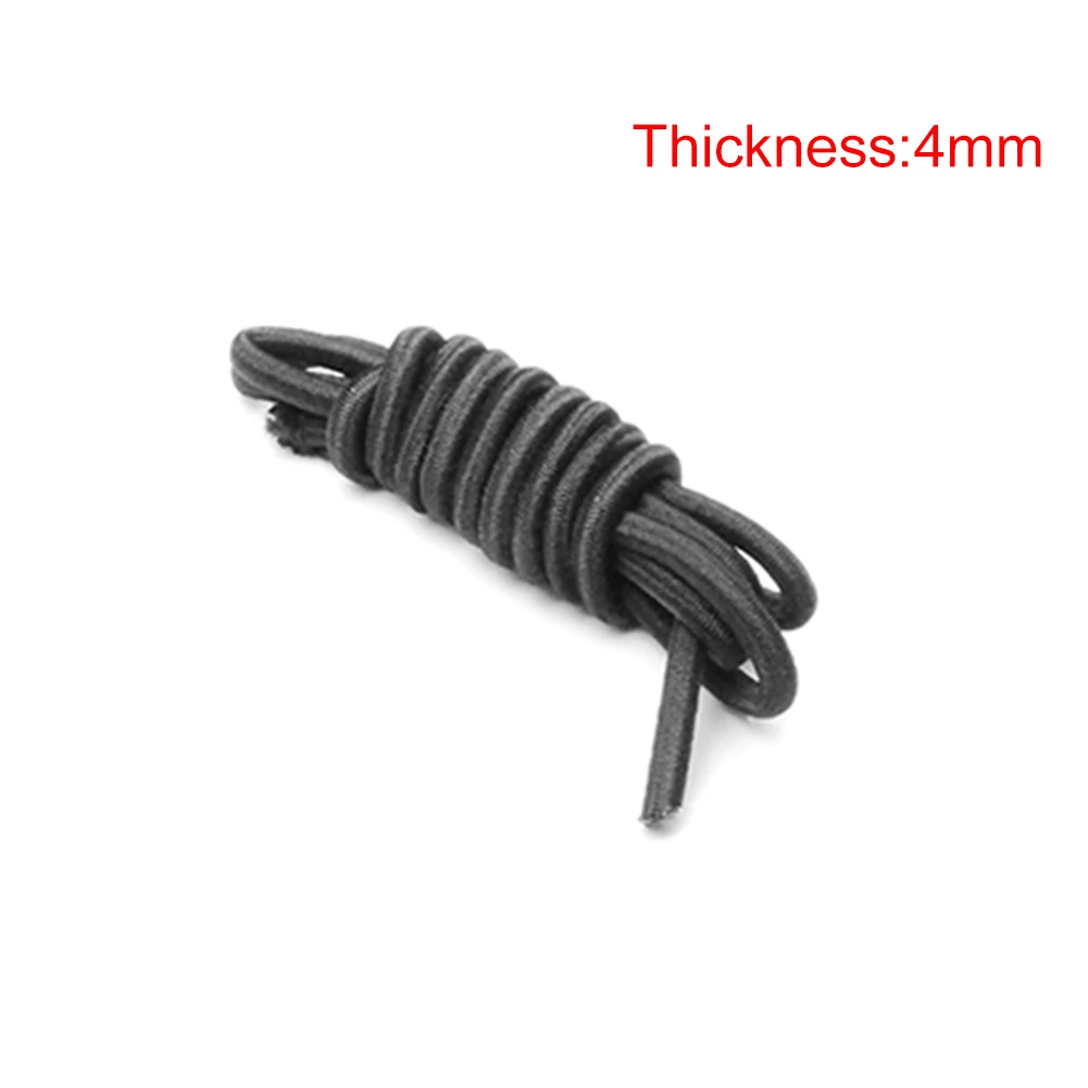 Diameter 4mm 1 м сильная эластичная веревка банджи шок шнур стрейч веревка для DIY ювелирных изделий Открытый Проект палатка Каяк Лодка Backage - Цвет: Diameter 4mm