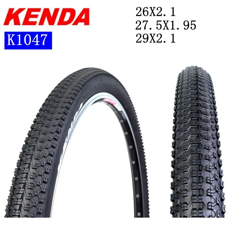 KENDA K1047 Mountain Bicycle Tire MTB Bike tyre 26 / 27.5 / 29 er x 1.95 / 2.1 60/65TPI/ Crossmark pneu bicicleta parts