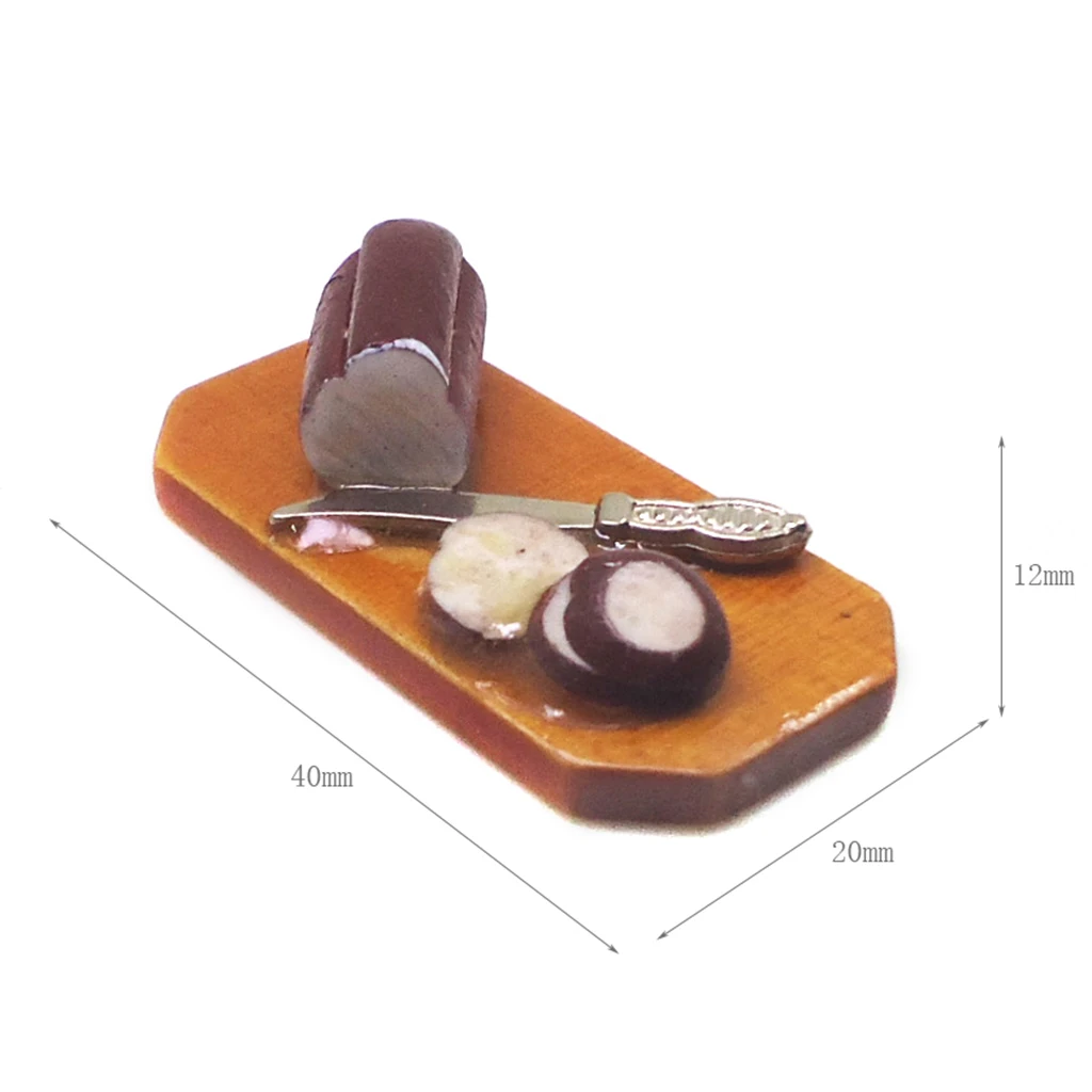 Миниатюрная разделочная доска кукольный домик кухонные разделочные доски