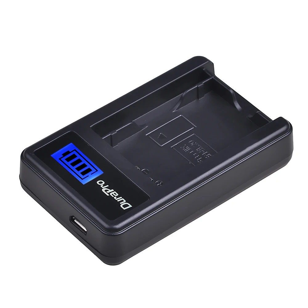 Аккумуляторная батарея Durapro для фотоаппарата 2 шт. 1200 мАч с ЖК-дисплеем USB зарядное