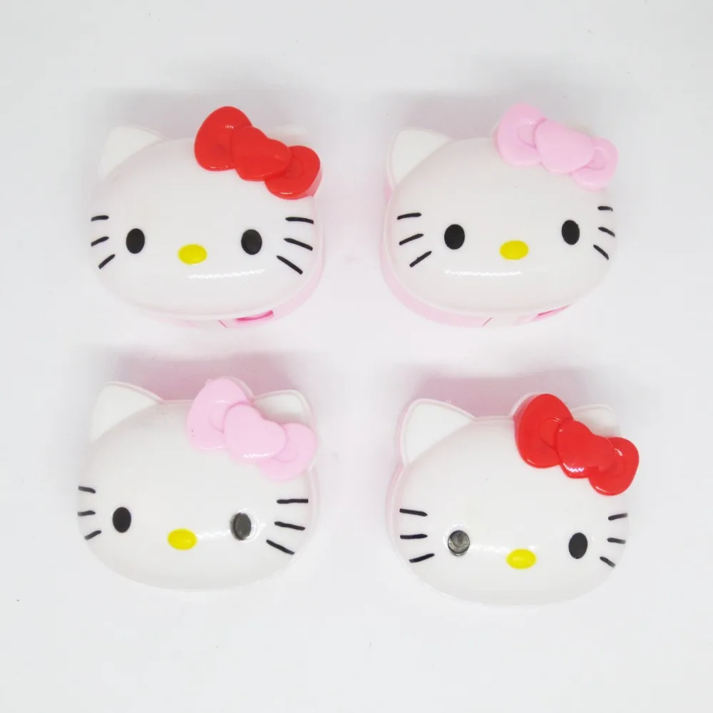 Kawaii милый hello kitty двухдверный ластик и точилка для карандашей принадлежности для письма для детей KT cat Подарочная точилка для карандашей s