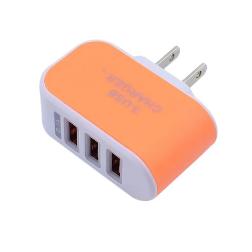 3.1A тройной USB порт настенный адаптер для домашнего Путешествия AC зарядное
