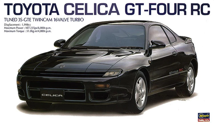1/24 Celica GT-FOUR RC модель автомобиля 20255