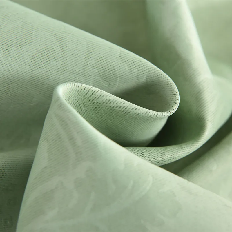 Современная Мода Бисером Гостиная Занавес для Спальни Зеленые Плотные Занавески