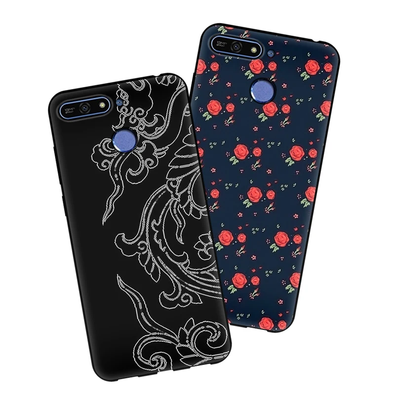 ITien элегантный мультфильм милый дизайн стиль силиконовый защитный чехол для HuaWei