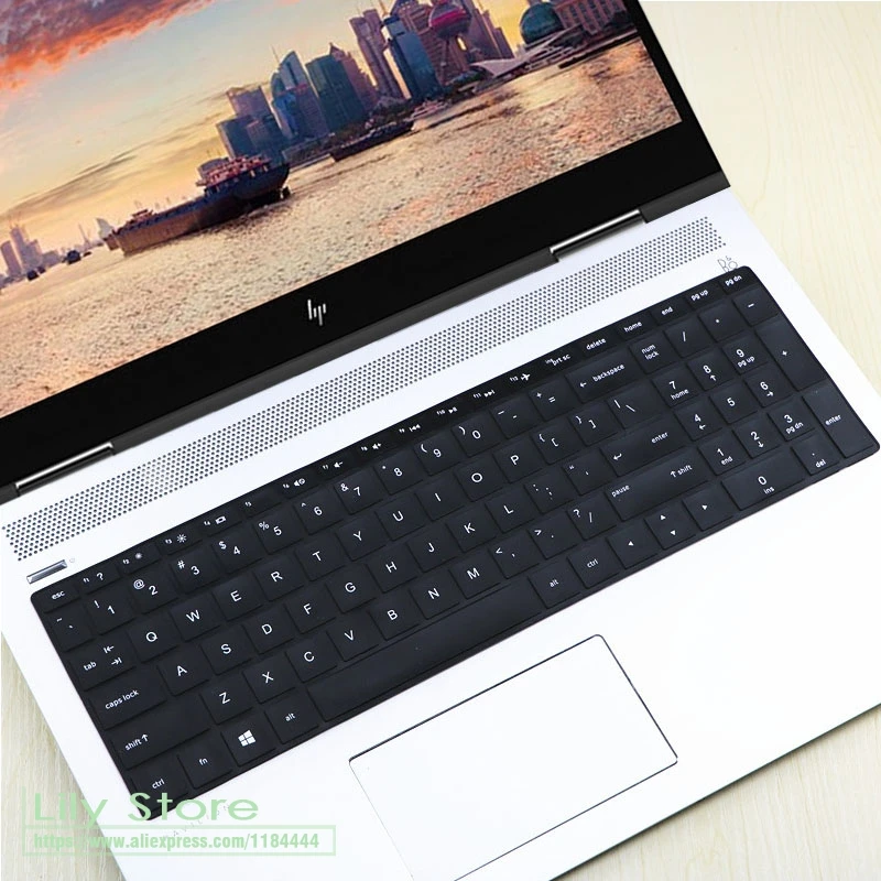 15 15,6 дюймов Клавиатура для ноутбука Защитная крышка для hp Spectre x360 15,6 15-ch011nr 15-ch004na(с номером зоны