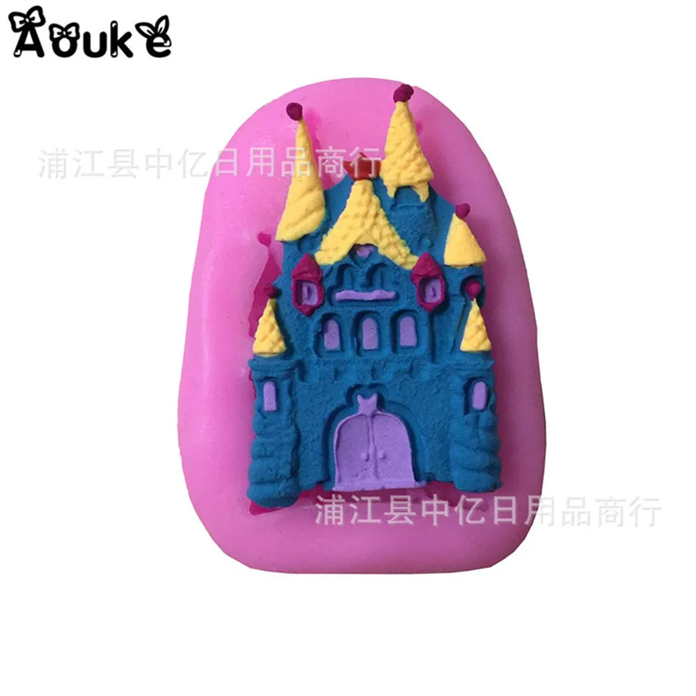 Замок Золушки каретки хрустальные туфли силиконовые формы для торта Шоколадные