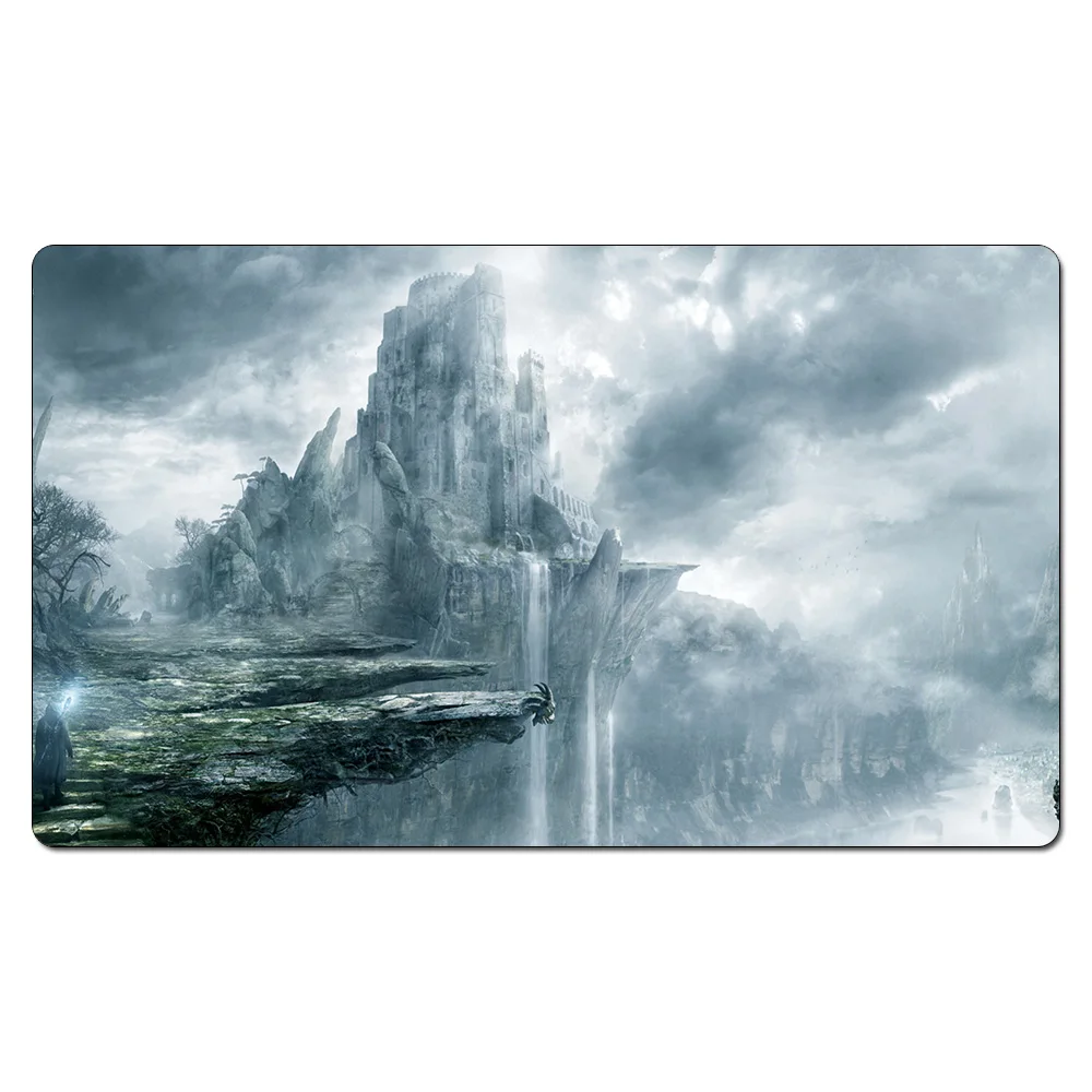 Цвет: желтый Горный эскиз Magic Origins MtG Art игровой коврик настольные игры игровой коврик, пользовательский коврик с рисунком Настольный игровой коврик с бесплатной сумкой - Цвет: Цвет: желтый