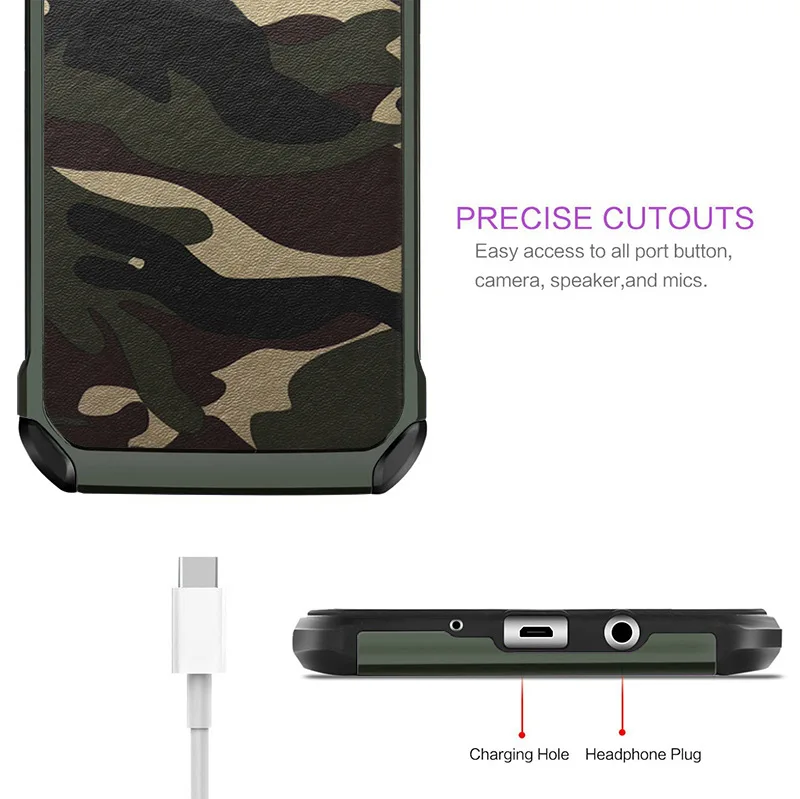 For Samsung Galaxy A3 A7 2017 A6 A5 A8 2018 A9 Star Case Shockproof Armor Ultra Hybrid Rugged Camouflage Cover |