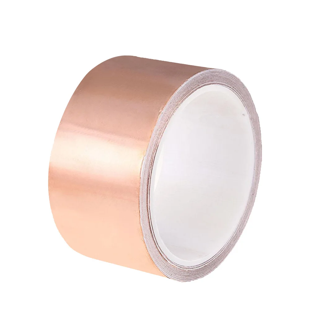 50 метров односторонняя проводящая медная фольга клейкая лента EMI Экранирование