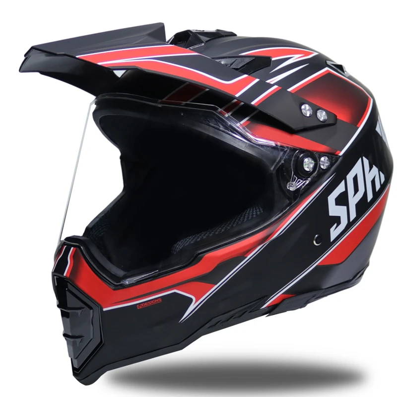 Мужские moto s moto rcycle шлем внедорожный casco moto крест шлем утвержденный capacete полное лицо moto крест шлем - Цвет: 5a