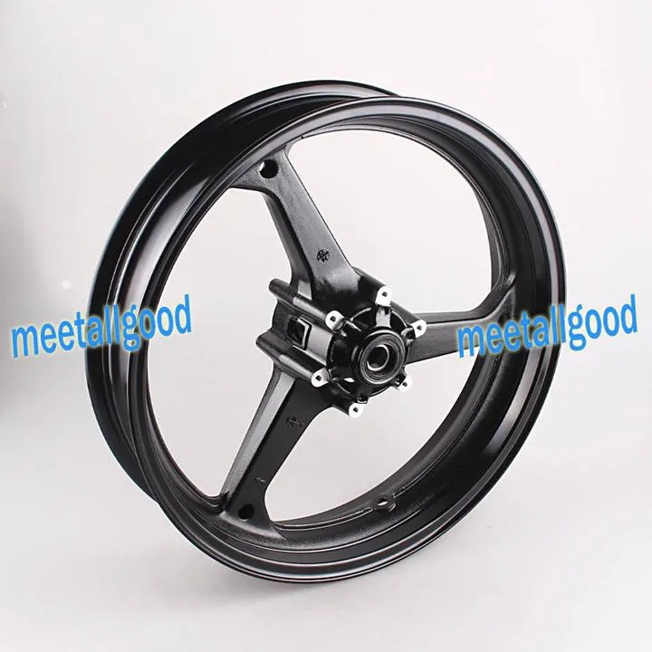 Мотоциклетные Передние колесные диски из сплава для Honda CBR600RR CBR 600RR 2007 2008 2009 2010 2011 2012 CBR 600 RR диски матовый черный