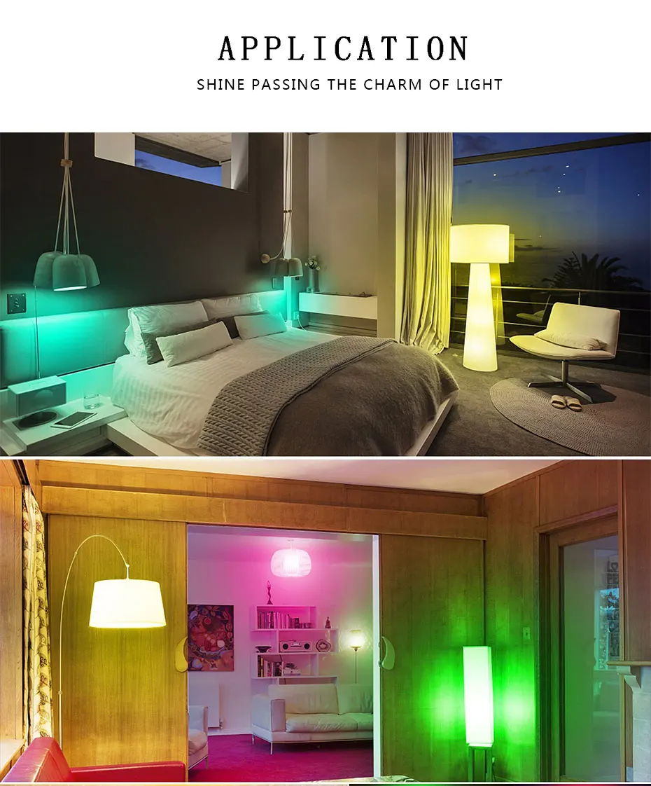 Цветная(RGB светодиодный лампы E27 E14 3 W 16 Цвет RGB Волшебная осветительная лампа 85-265 V 110 V 220 V прожектор красного, зеленого, синего цвета с пультом дистанционного управления Управление