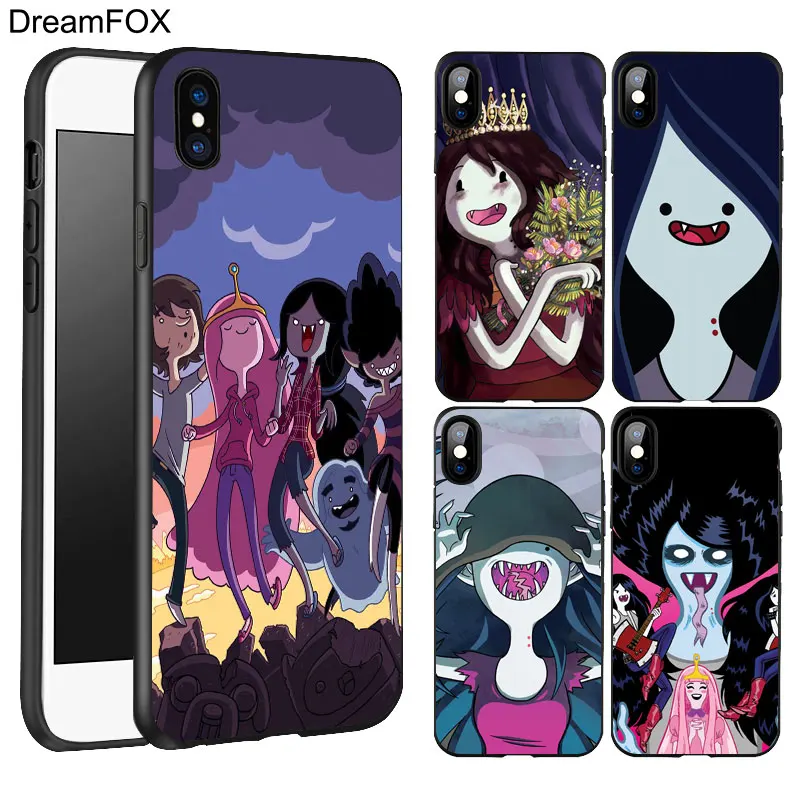DREAMFOX K073 время Марселин Черный Мягкий ТПУ силиконовый чехол-накладка для Apple iPhone 11