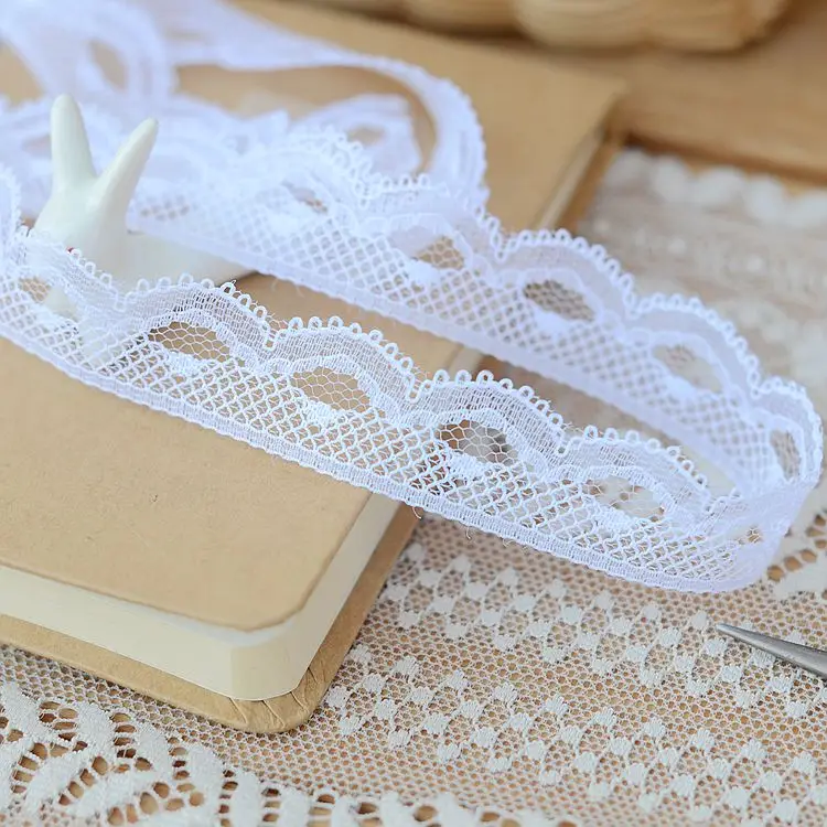 2019 hot sale Lace accessories white lace small 2 cm H0204 | Дом и сад