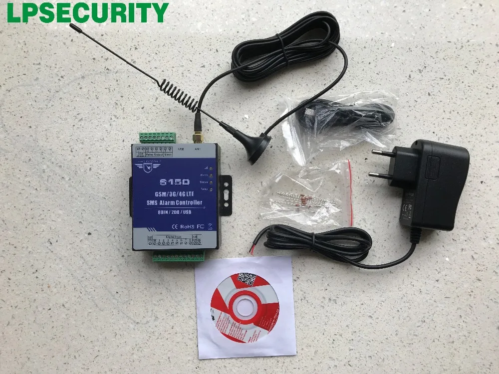 Метеостанция с GSM SMS управлением ler S150 8I/2O/USB портами дистанционное управление