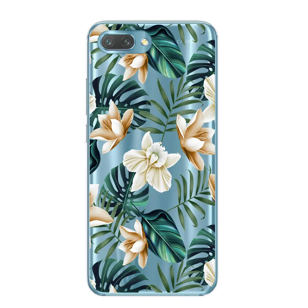 T3819 Силиконовый чехол для телефона huawei honor 10, чехол, мягкая задняя крышка из ТПУ, чехол для телефона honor10, чехлы, Coque Etui full 360, защитная пленка - Цвет: T3819