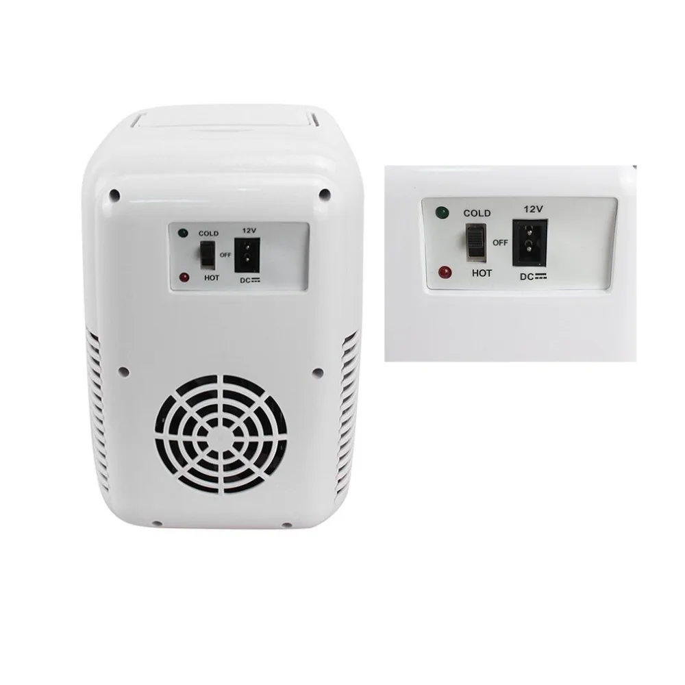 Compact Size 4L Car Refrigerators Ultra Quiet Low Noise Mini Freezer Cooling Heating Box Fridge | Бытовая техника