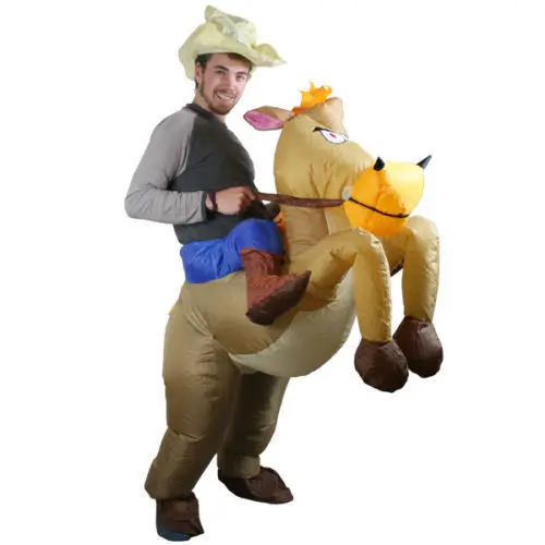 

Взрослый надувной костюм лошади для верховой езды ковбойский Косплей нарядный костюм для взрослых с оленем ночной наряд
