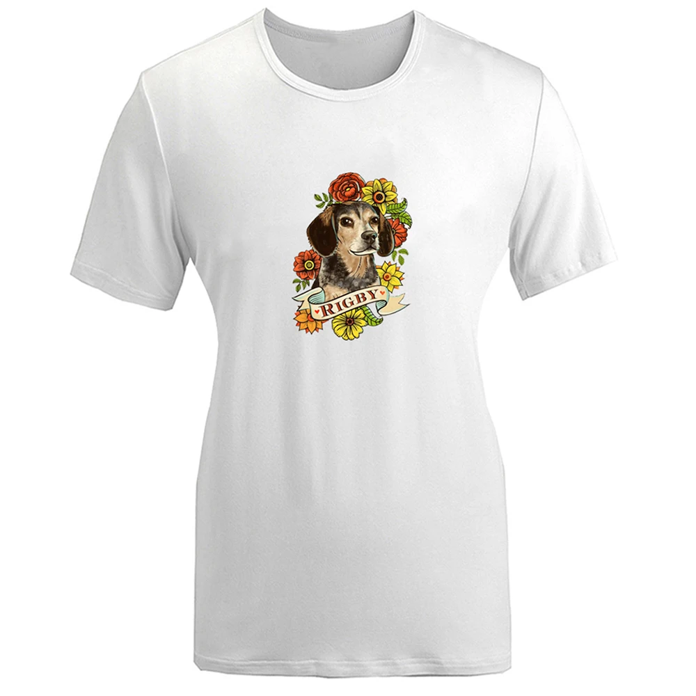 Женская хлопковая футболка с коротким рукавом принтом|Футболки| |