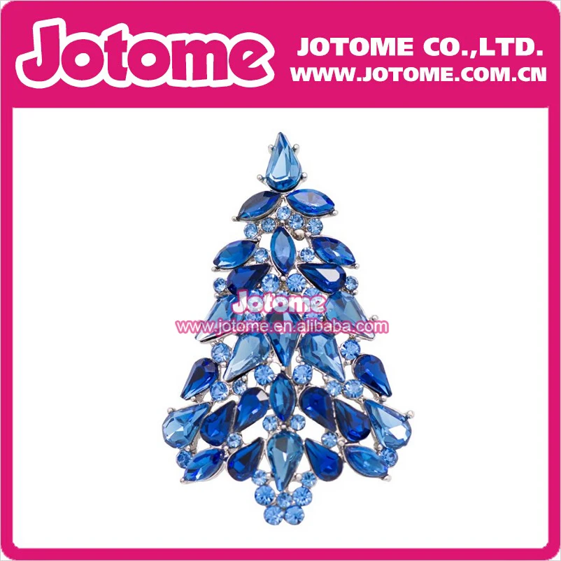 

Multicolor Crystal Rhinestone Brooch Pins Women Christmas Gifts