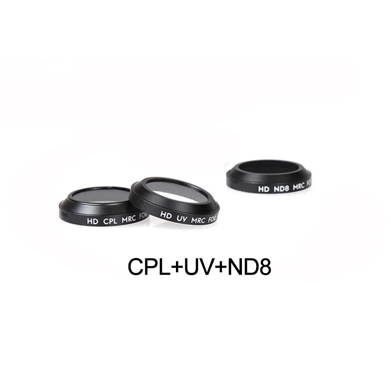 Фильтр для объектива UV CPL ND8 Набор DJI Mavic Pro Drone объектив камеры круговой
