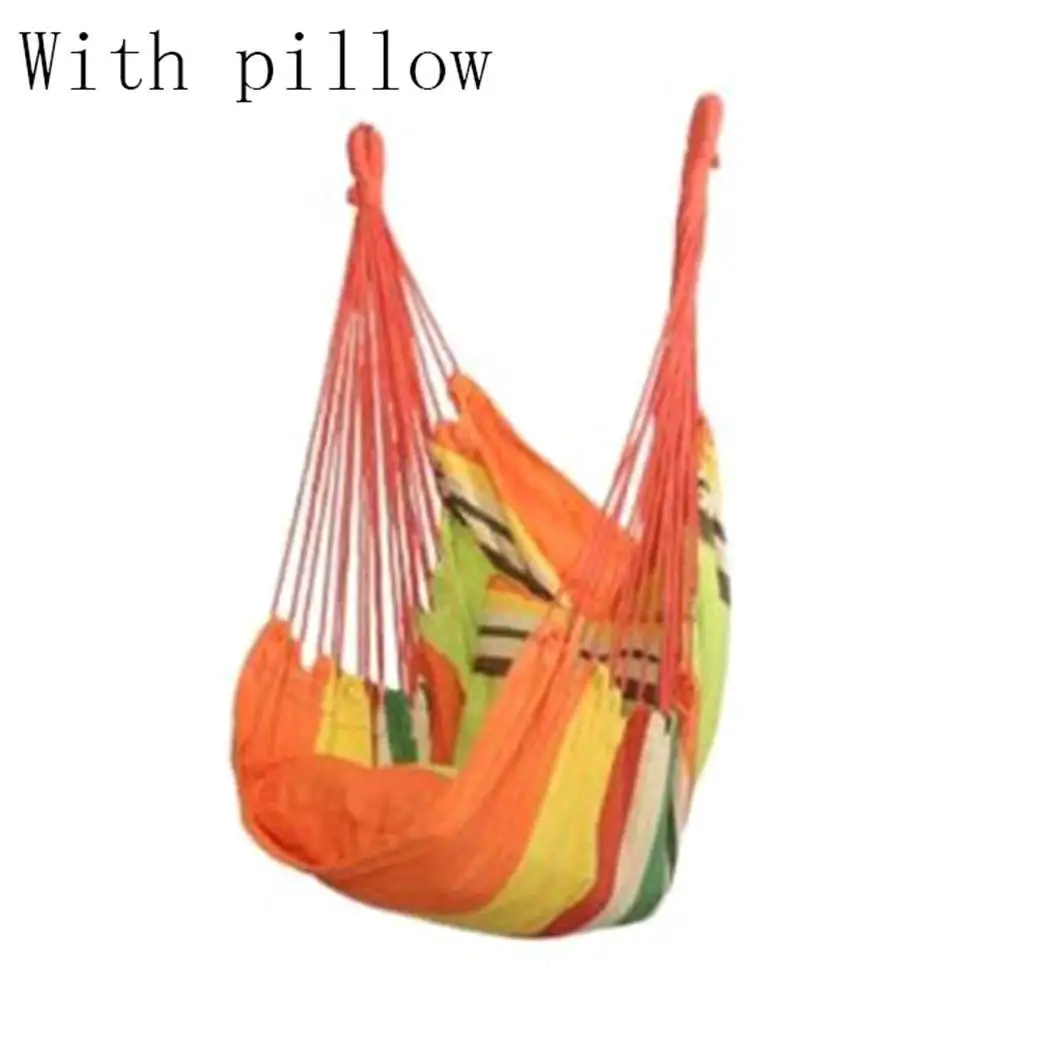 Холст качели стул висячая веревка Сад Крытый Открытый 150 кг (без деревянной палки)